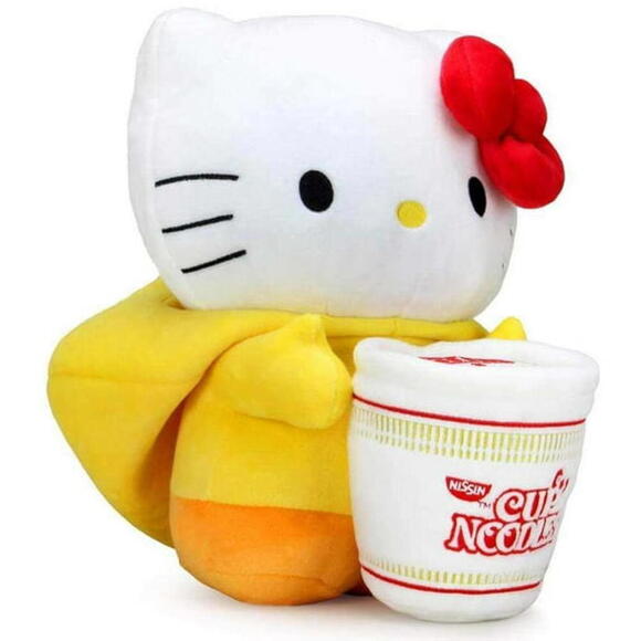 Hello Kitty – Medium plush – Nissin Cup Noodles X Hello Kitty Chicken Cup Noodle - Picture 2 of 3